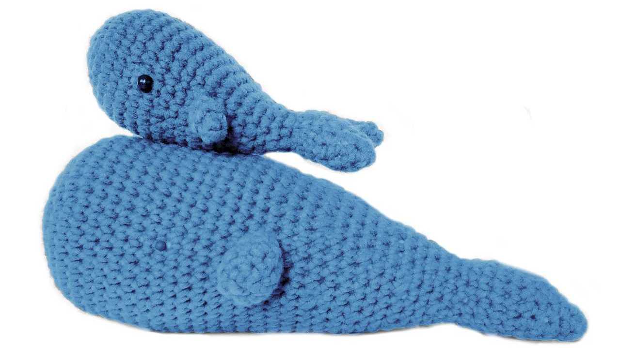 baleine bleue crochet