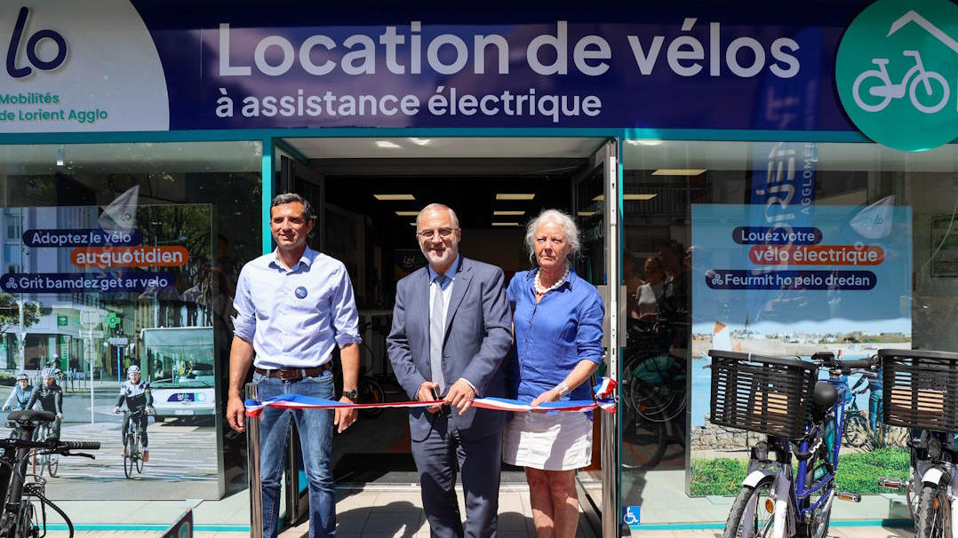 Un nouveau service de location de velo electrique sur l ensemble du territoire de Lorient Agglomeration