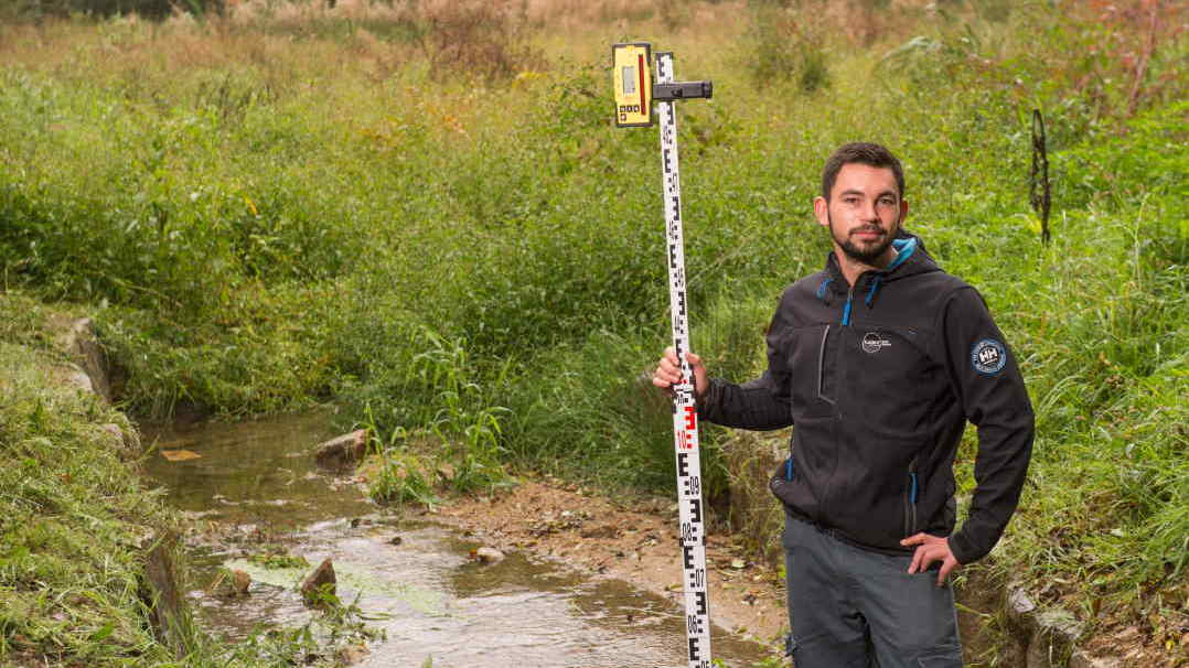 Dylan Le Mouée technicien rivières