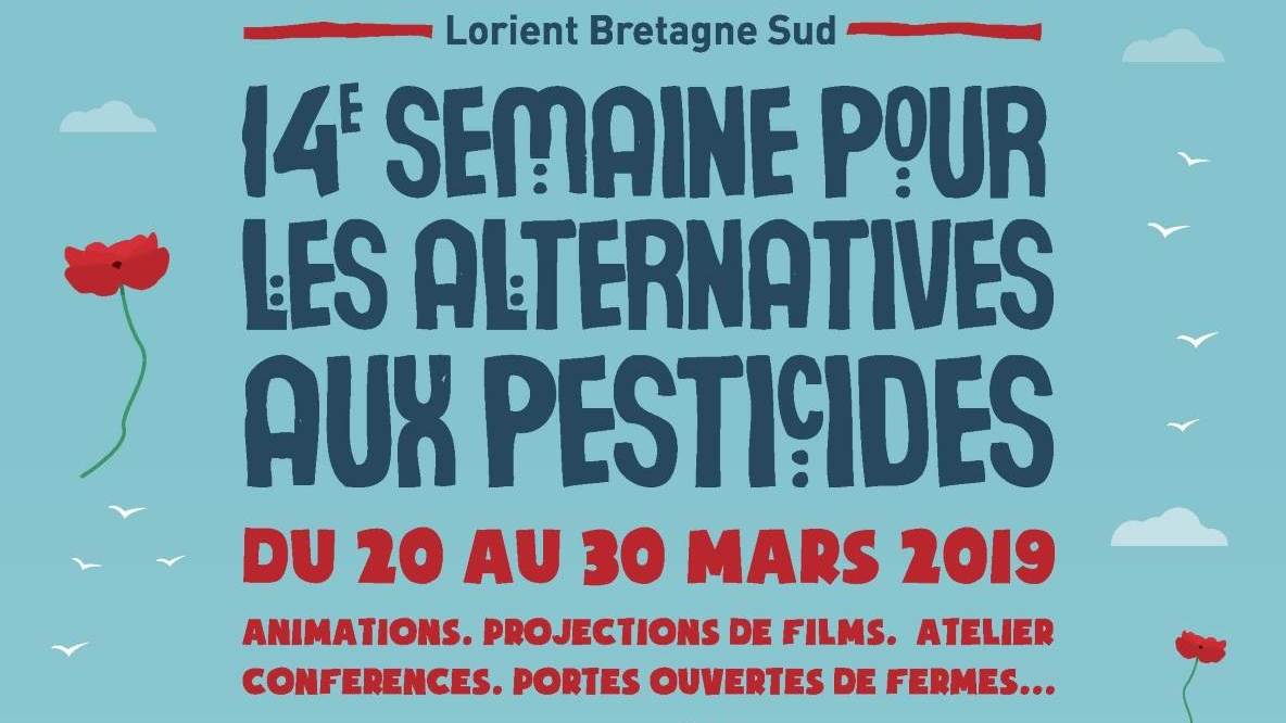 Affiche semaine pour les alternatives aux pesticides
