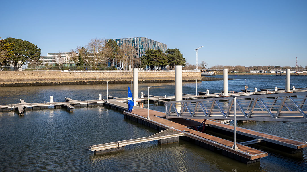 Nouveaux pontons port de Lorient