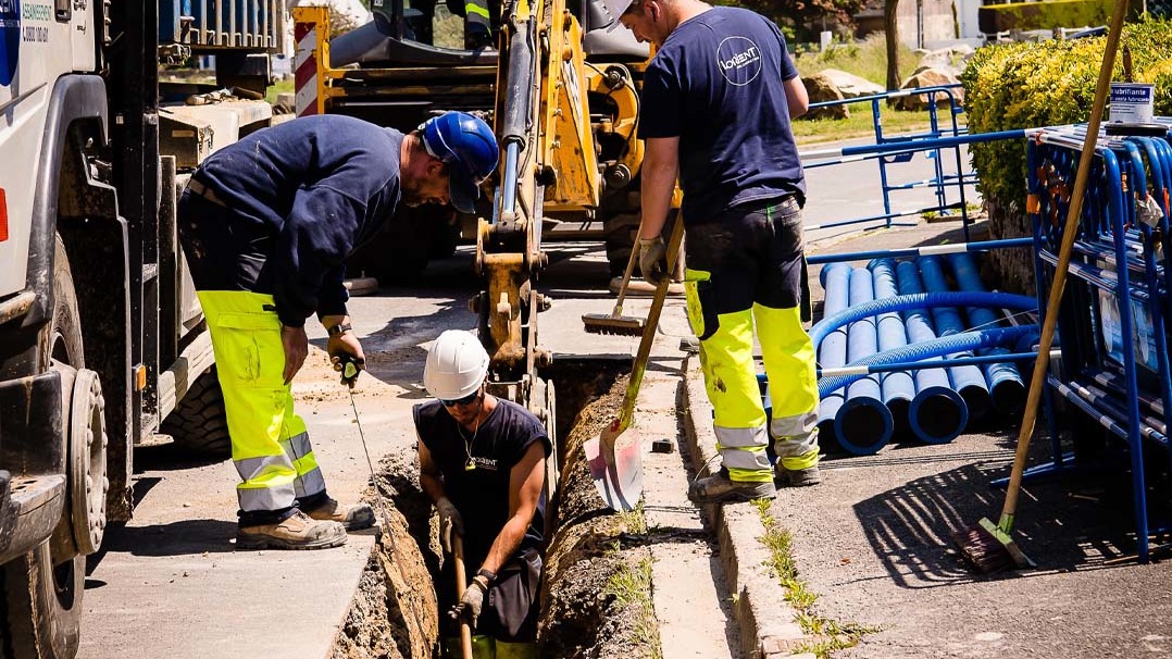 Renouvellement des réseaux d'eaux Locmiquélic