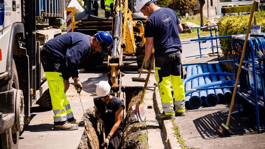 Réseau d'eau potable