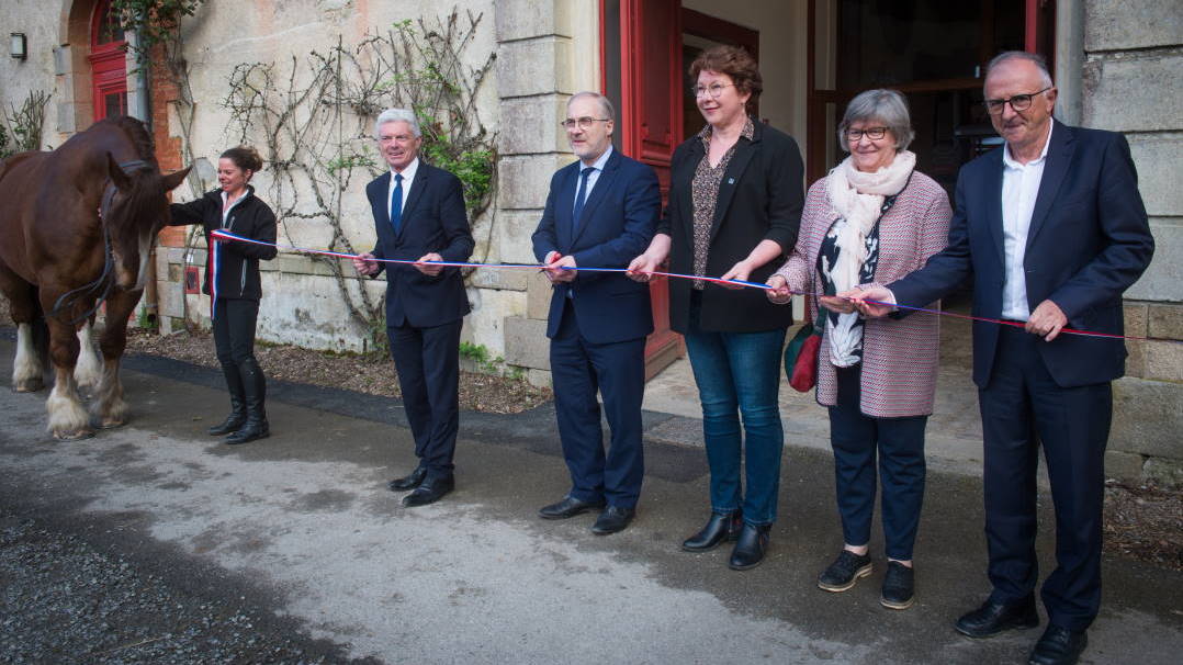 Inauguration Nouveau parcours de visite pour le Haras National d’Hennebont