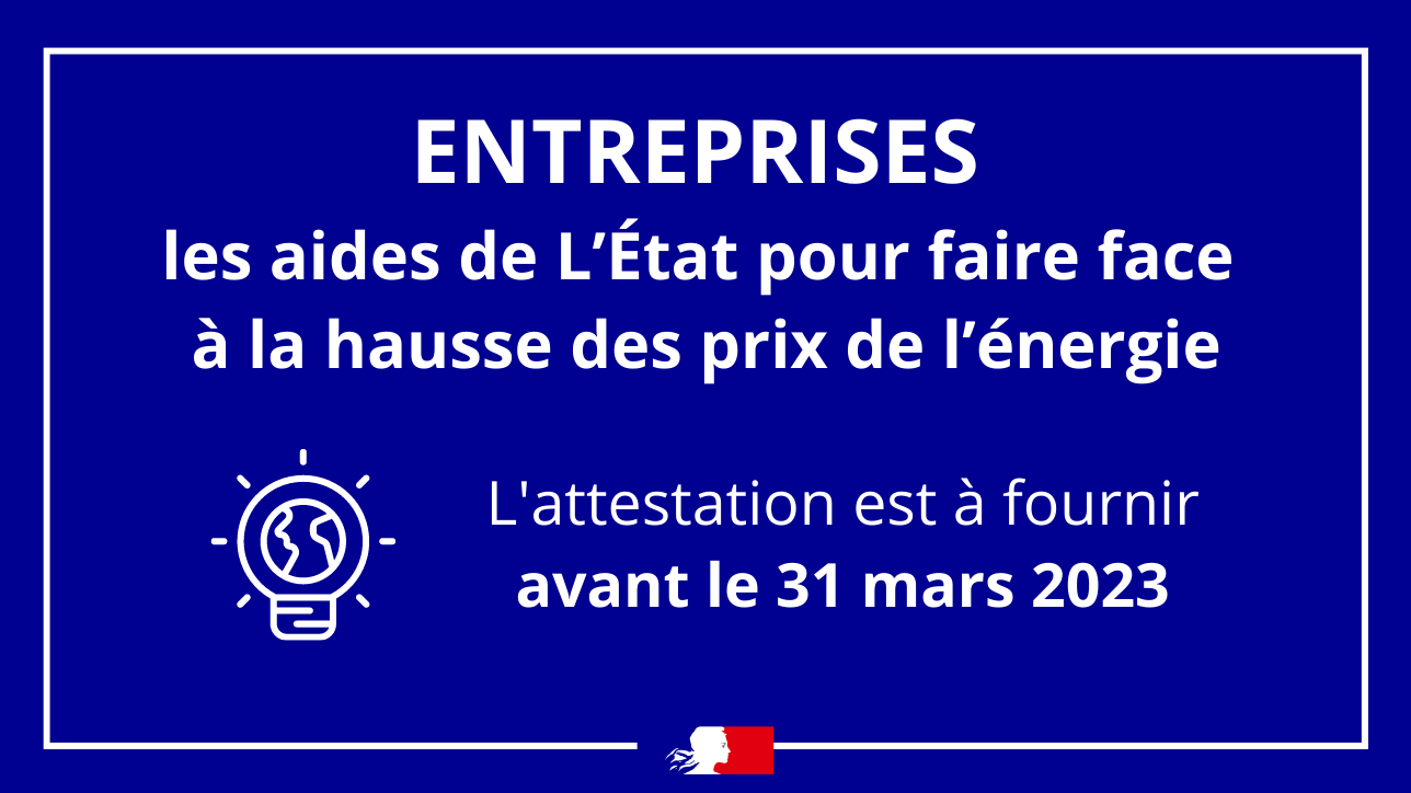 Entreprises : les aides de L’État pour faire face à la hausse des prix de l’énergie 