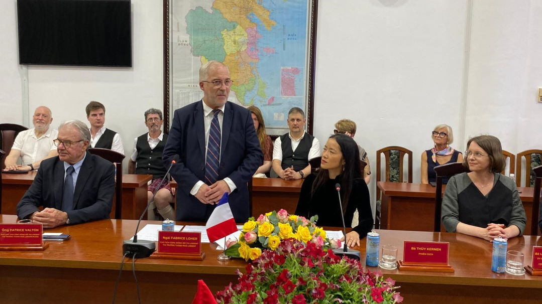 Déplacement Fabrice Loher au Vietnam