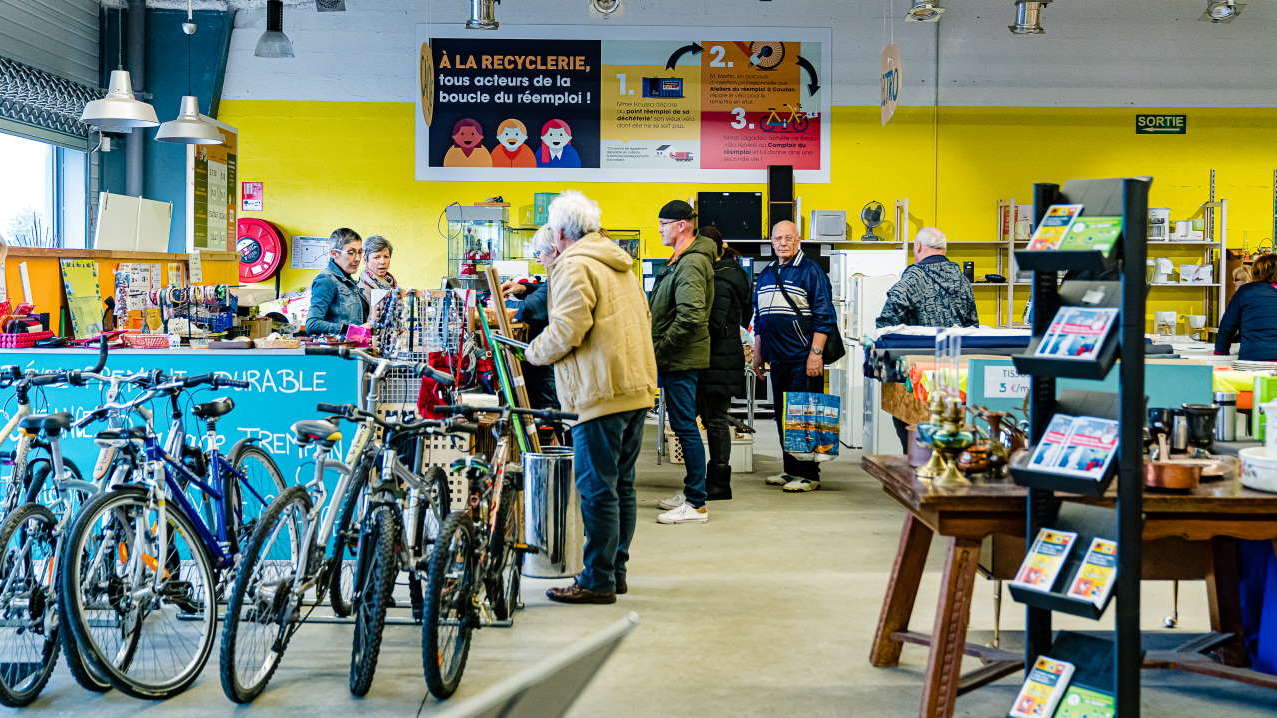 Boutique du Comptoir du réemploi