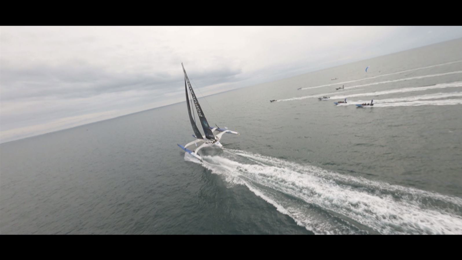 24h Ultim Runs de vitesse au large de Lorient