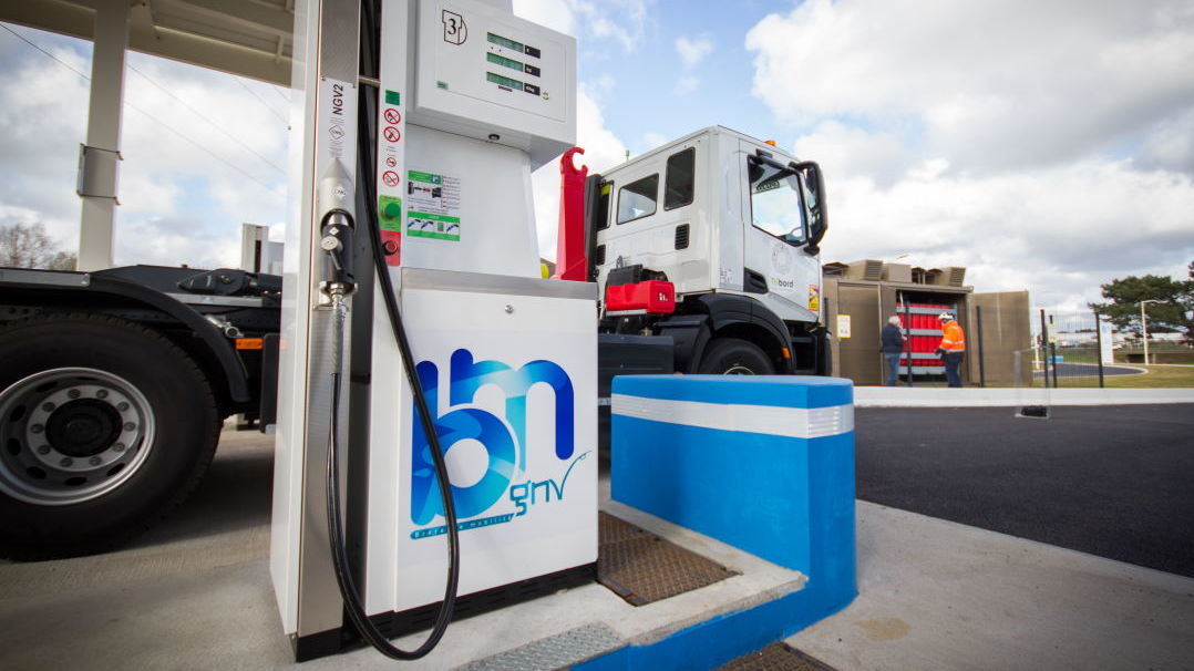 Station de gaz naturel pour véhicules GNV de Caudan
