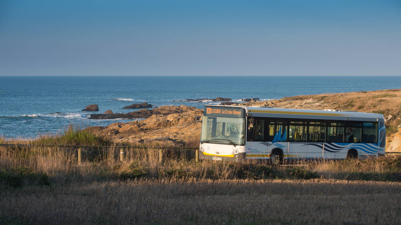 Bus au Couregant à Ploemeur