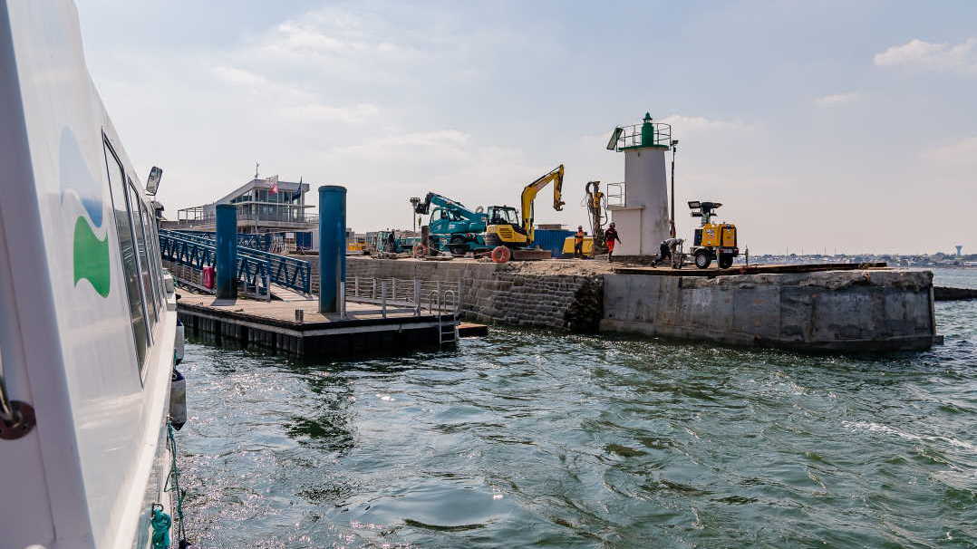 un rempart contre la mer