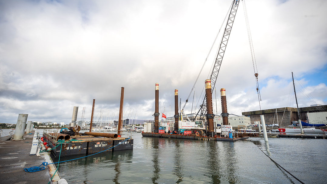 Travaux Lorient La Base