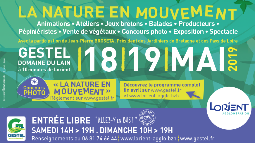 Fête de la Nature et du jardin à Gestel les 18 et 19 mai