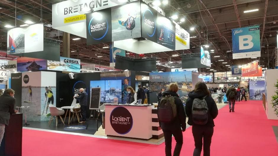 Stand Lorient Agglomération NAUTIC 2021