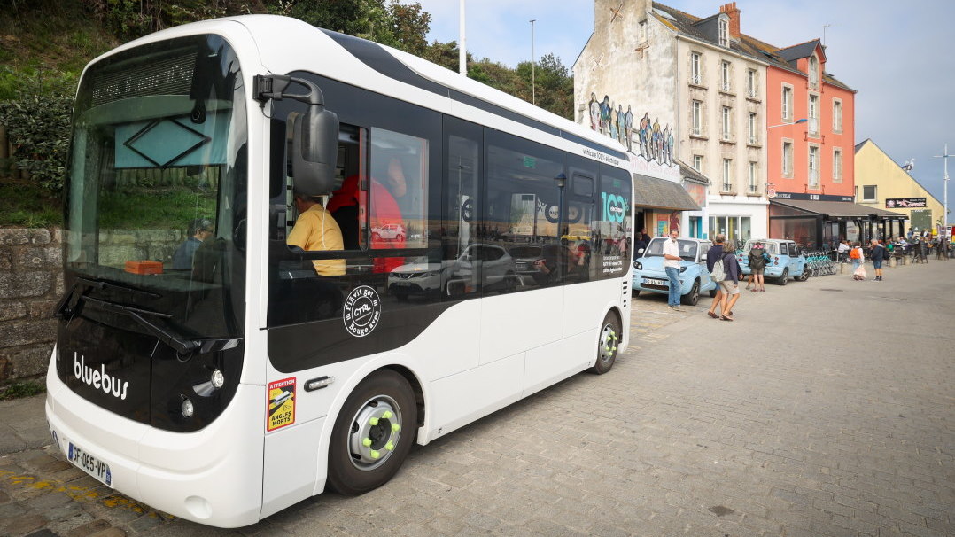 Bus à propulsion électrique Groix