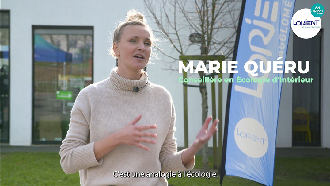 Marie Quéru écologiste d'intérieur