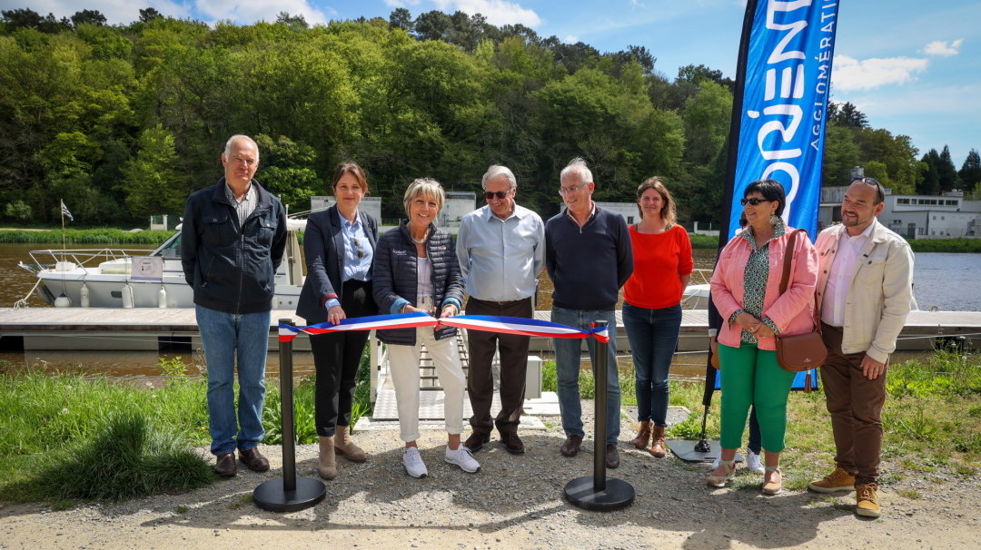 Inauguration aménagements Ile de Locastel