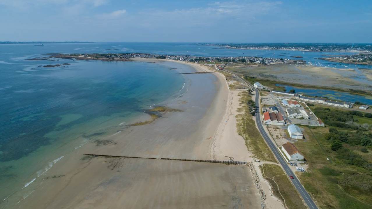 grande plage de Gâvres