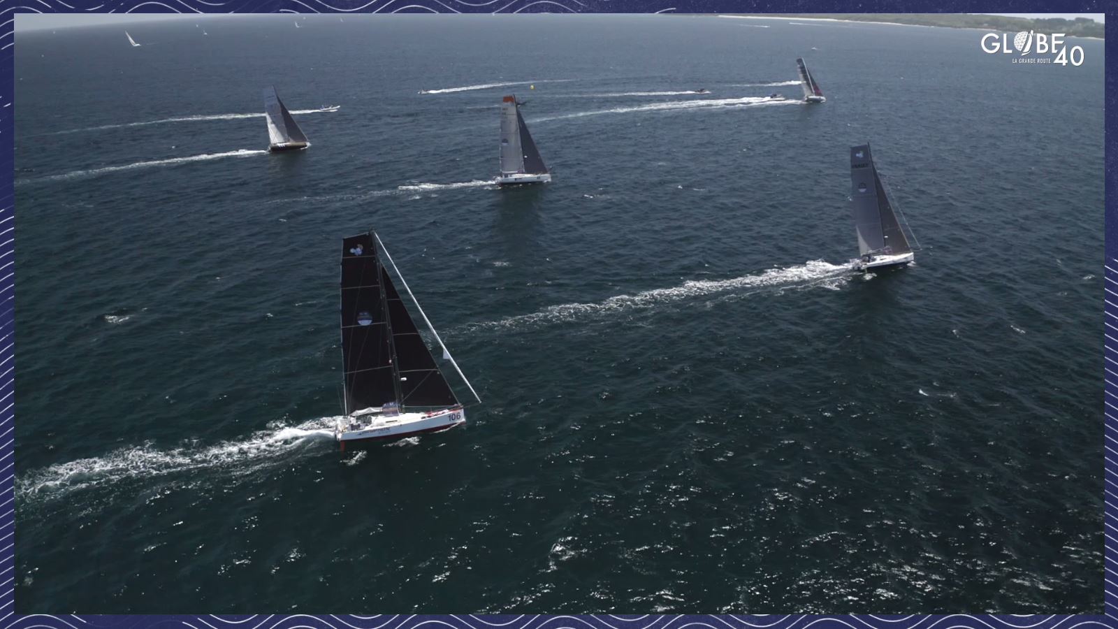 Globe40 départ prologue à Lorient