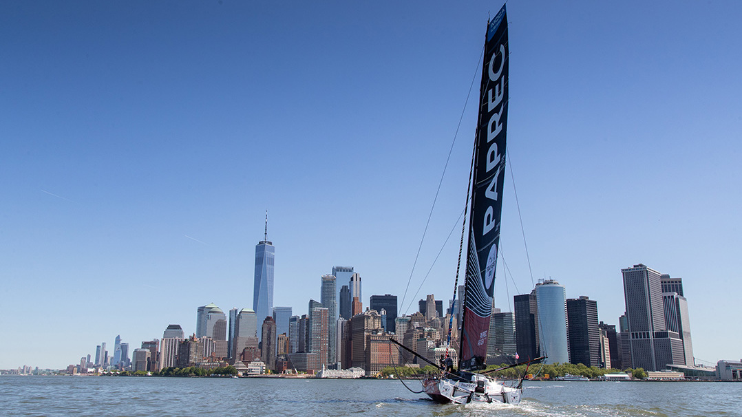 Arrivée des IMOCA à New York