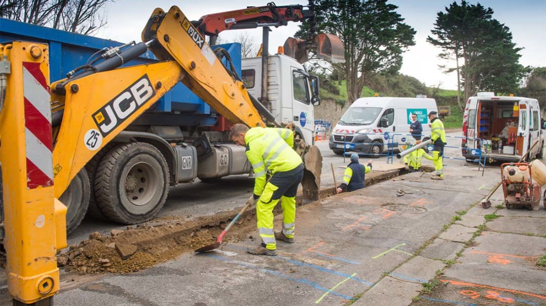 Renouvellement canalisations eau Lorient Agglo