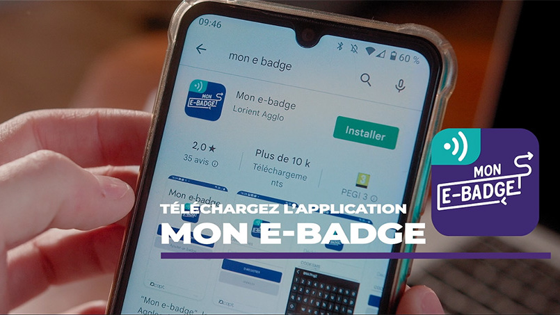 Vidéo tuto e badge