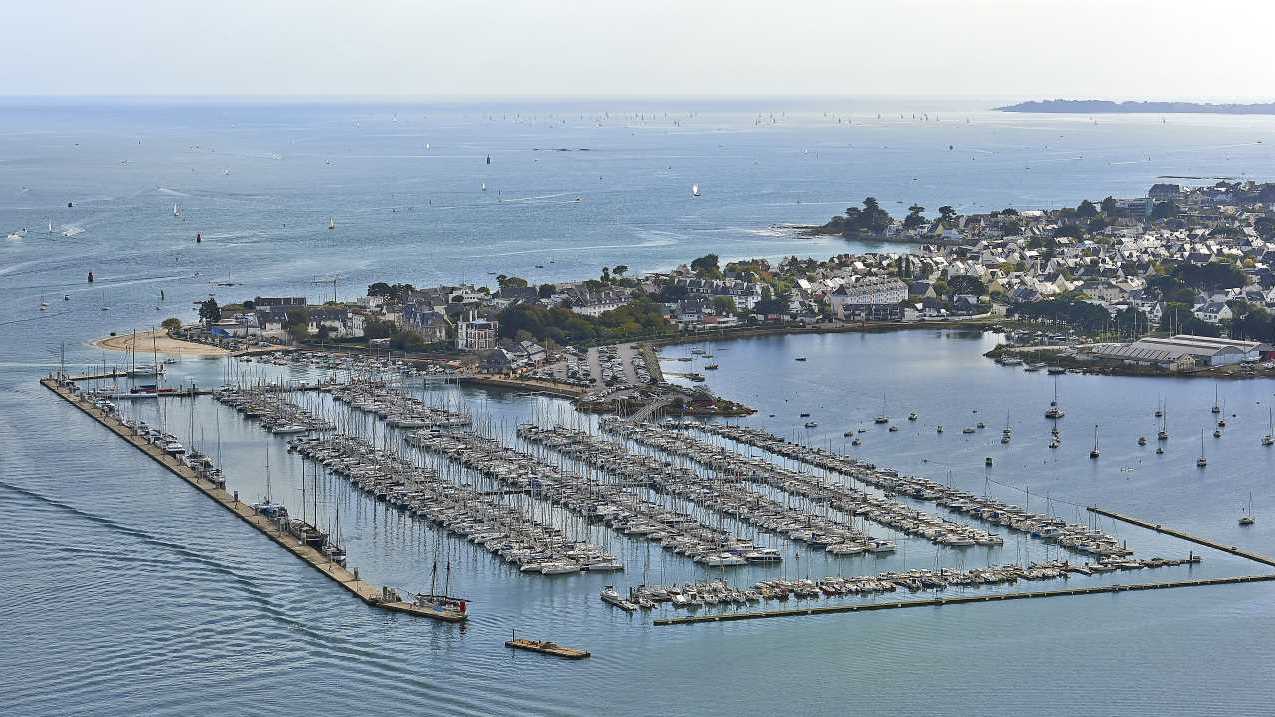 Port de plaisance de Kernével à Larmor-Plage