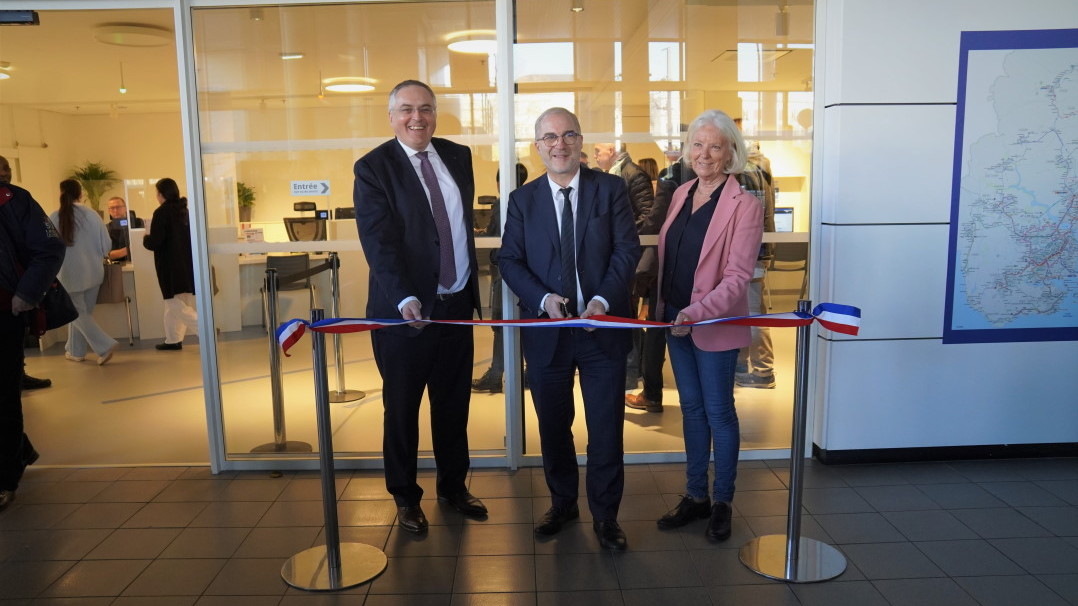 Inauguration de la Maison des mobilités de Lorient Agglomération