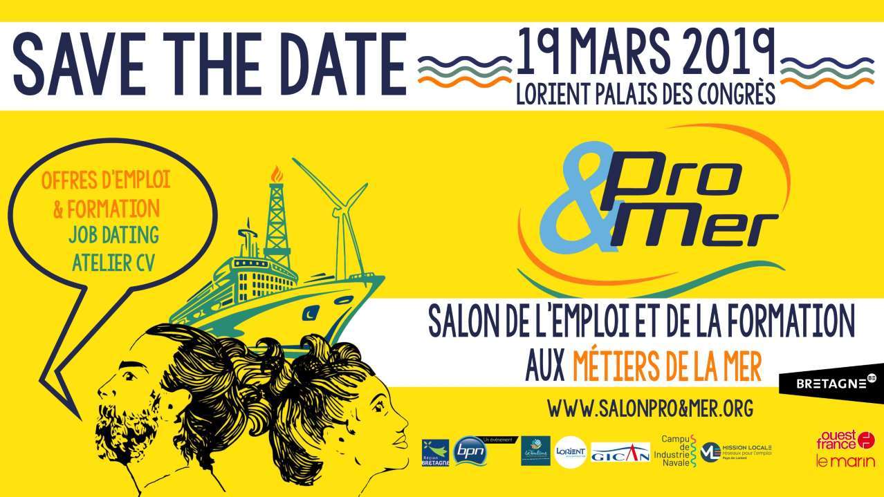 Pro&Mer le Salon de l’emploi et de la formation aux métiers de la mer