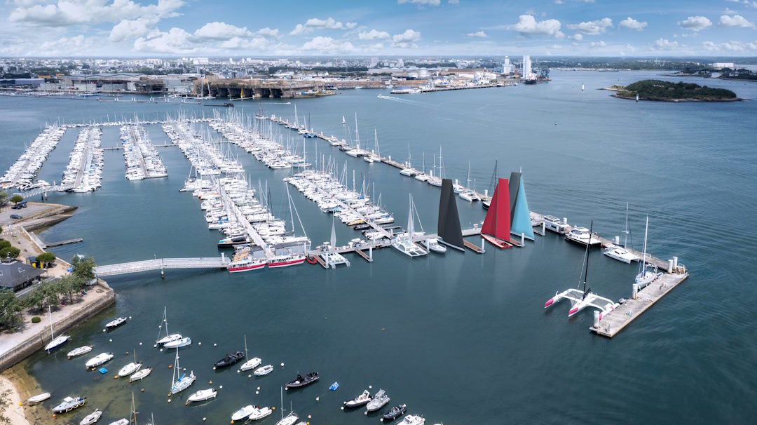 Modélisation des futurs travaux d'aménagement du Bassin d'Honneur à Kernevel