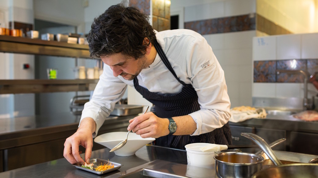 Camille Lacome chef du restaurant Avel Vor à Port-Louis