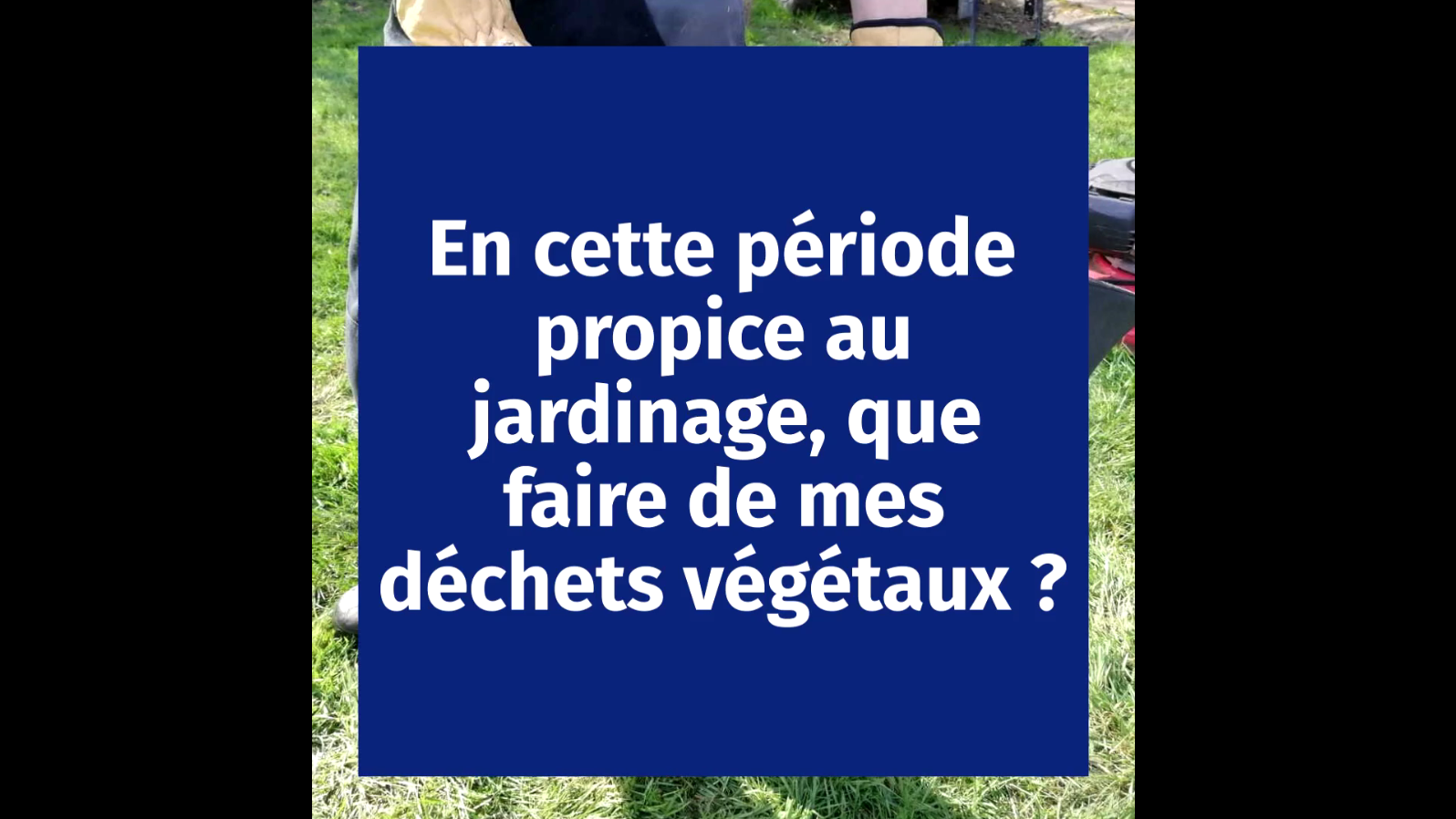 Vignette vidéo Déchets végétaux Covid19