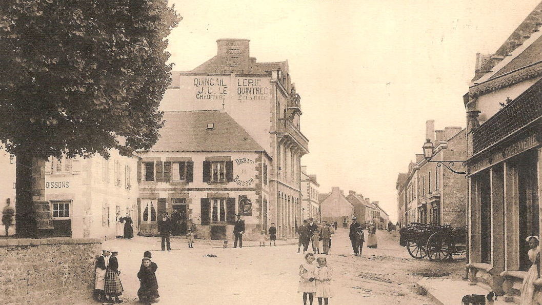 L'ancienne route de Lorient à Guidel