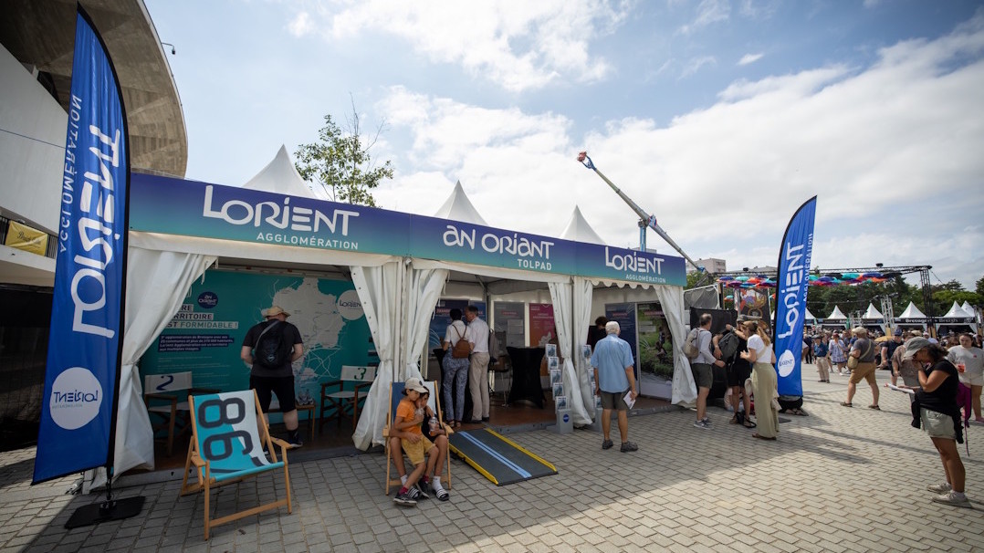 Stand Lorient Agglo au FIL 2024
