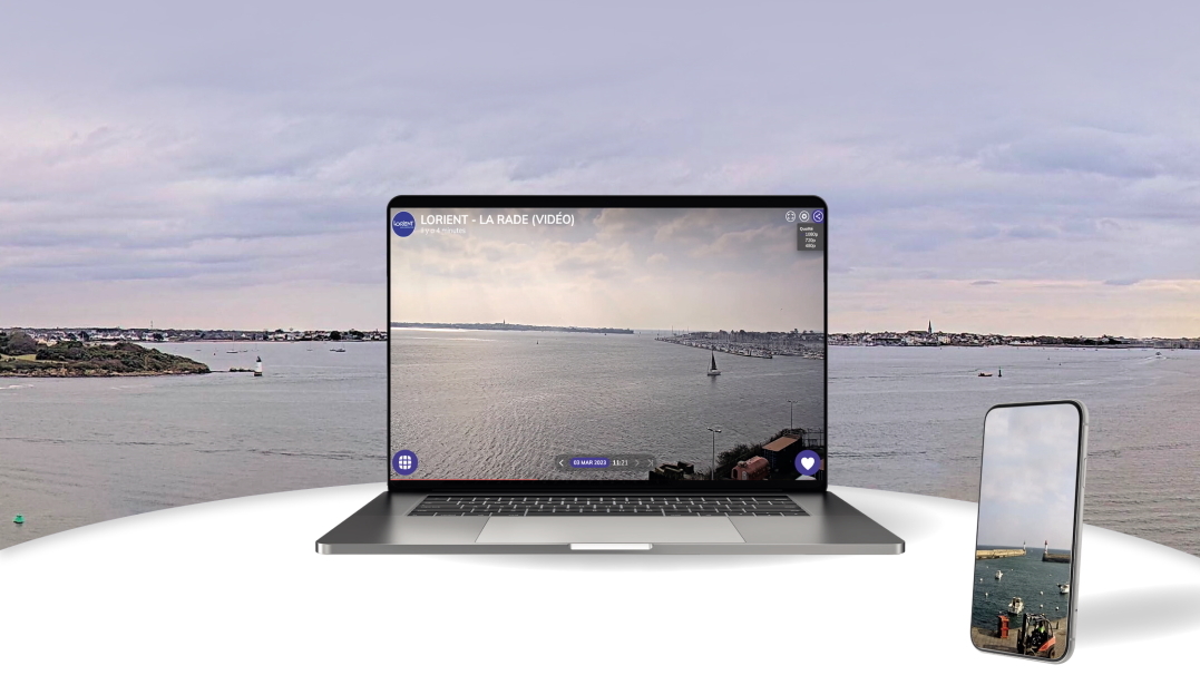 De nouvelles webcams pour Lorient Agglomération