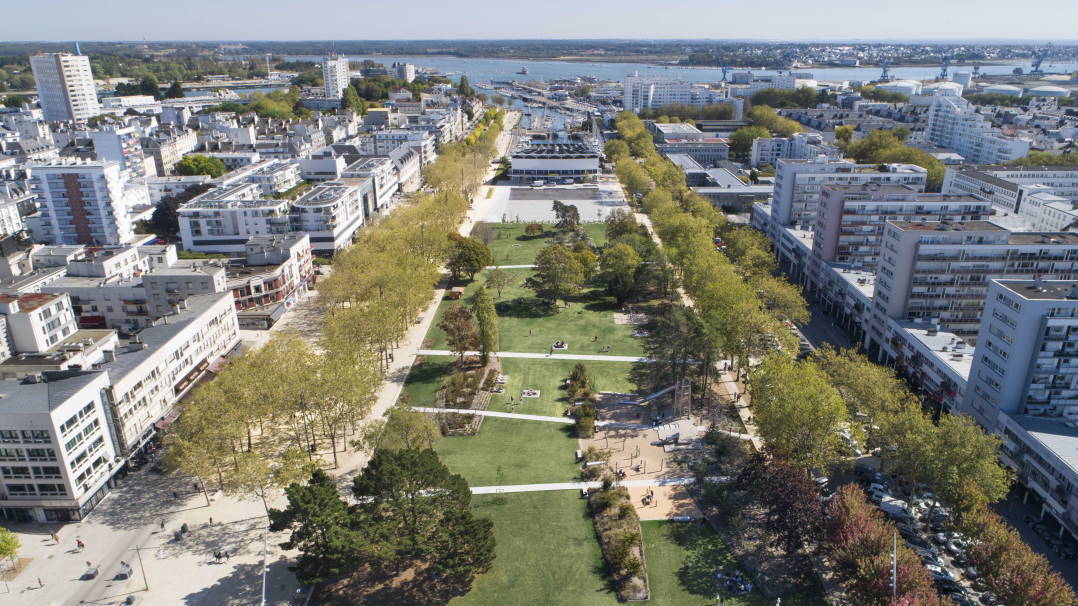 Parc Jules Ferry à Lorient. Photo : K Samborska