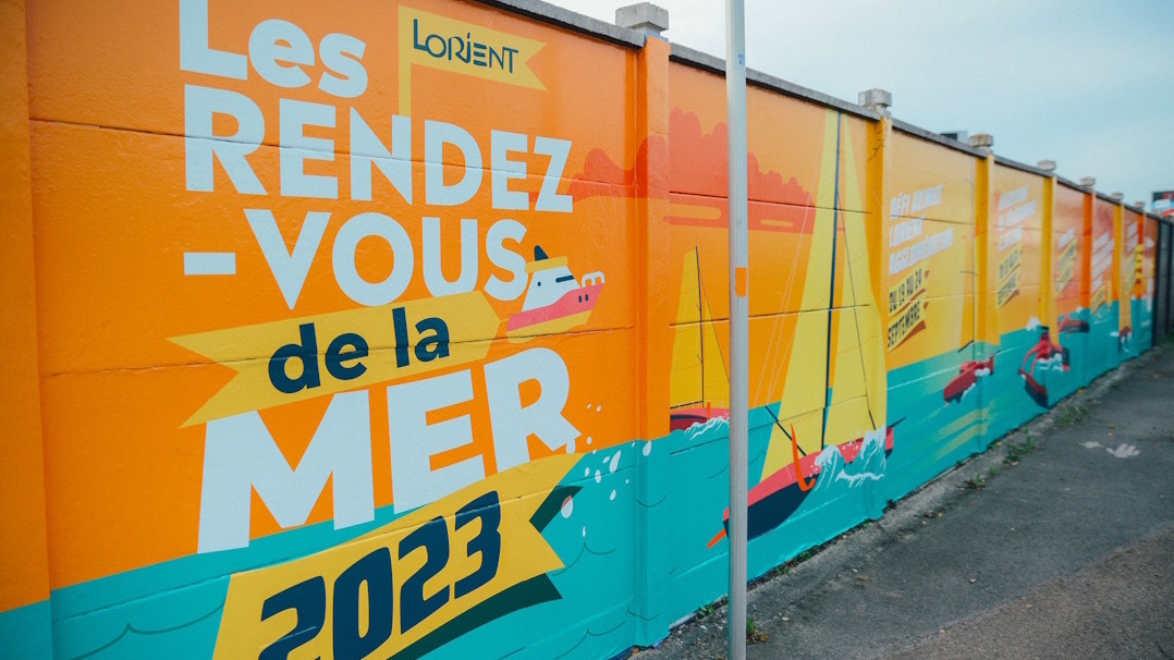 Fresque des Rendez-vous de la mer 2023