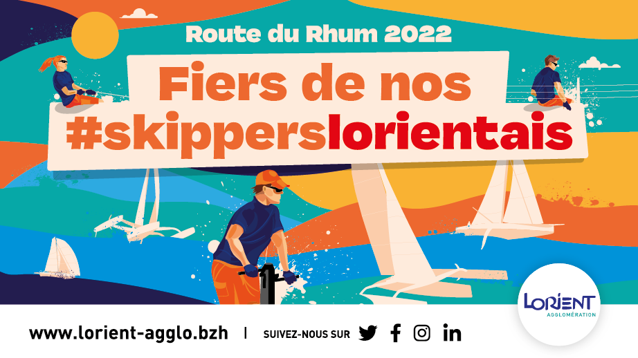 Fiers de nos skippers lorientais