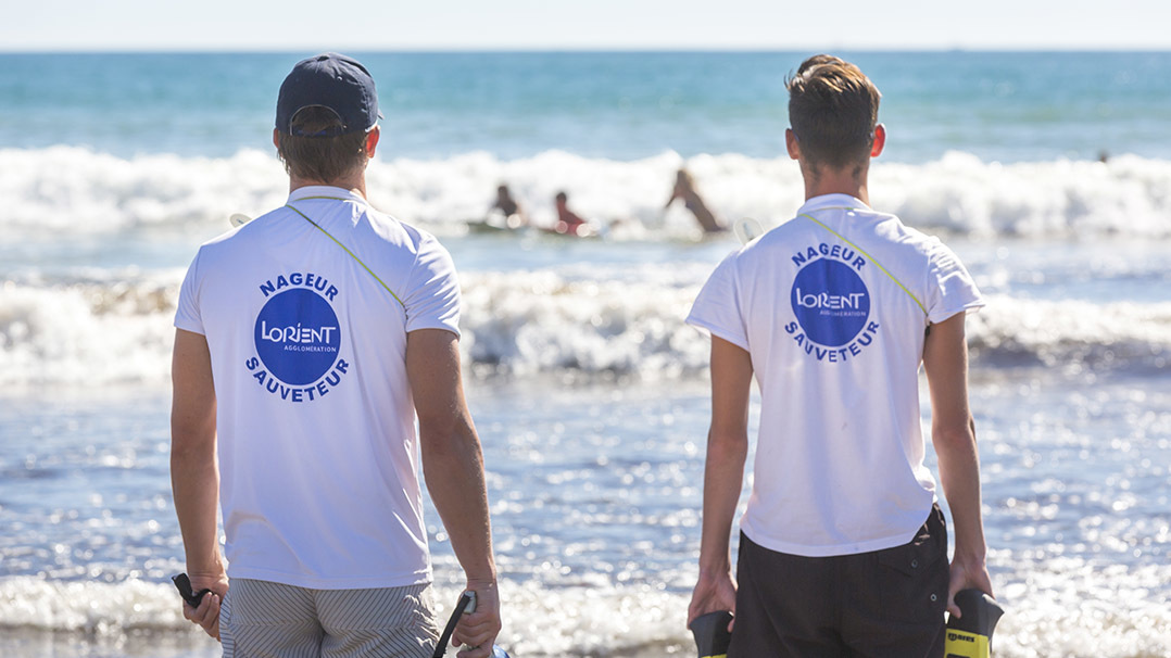 Lorient Agglomération assure la surveillance de 16 plages du territoire