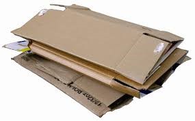 pile de cartons