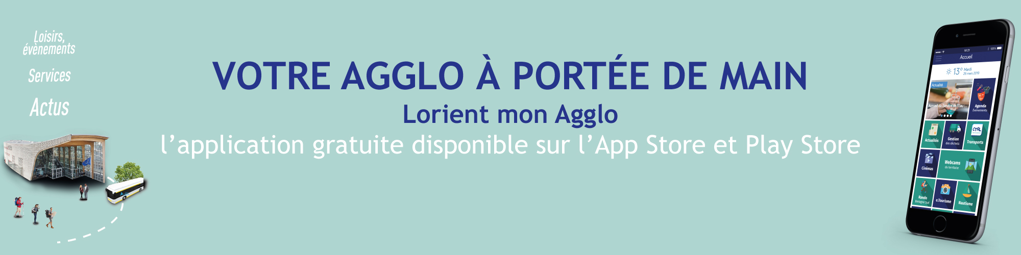 Application mobile Lorient mon Agglo