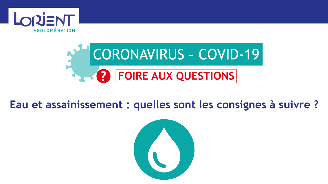 FAQ Eau et assainissement Covid-19