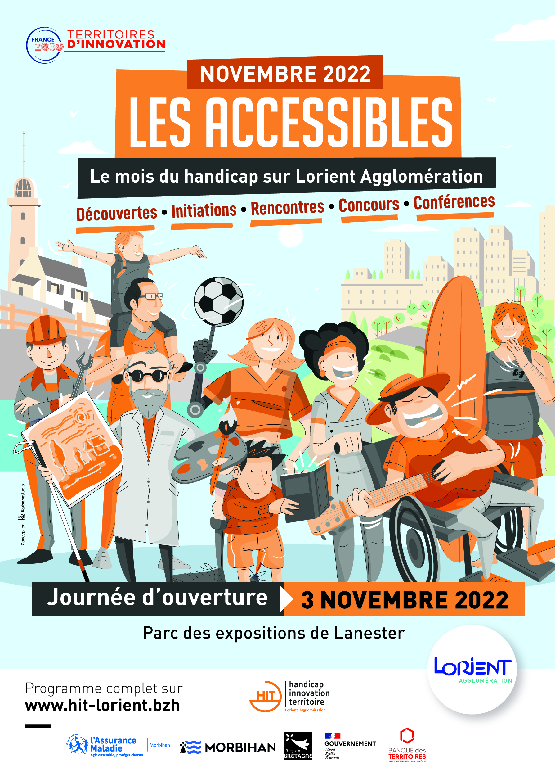 Affiche les accessibles