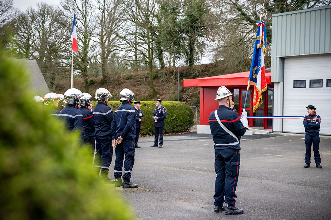 Inauguration caserne Bubry