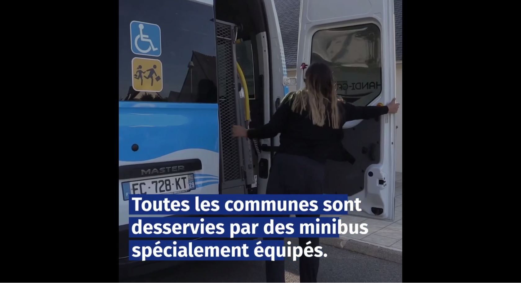 Des bus accessibles aux personnes à mobilité réduite