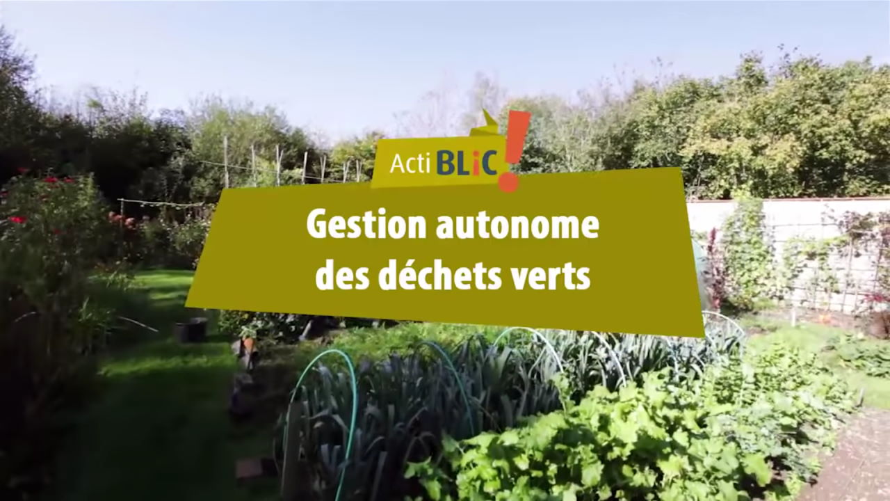 Vidéo gestion déchets végétaux