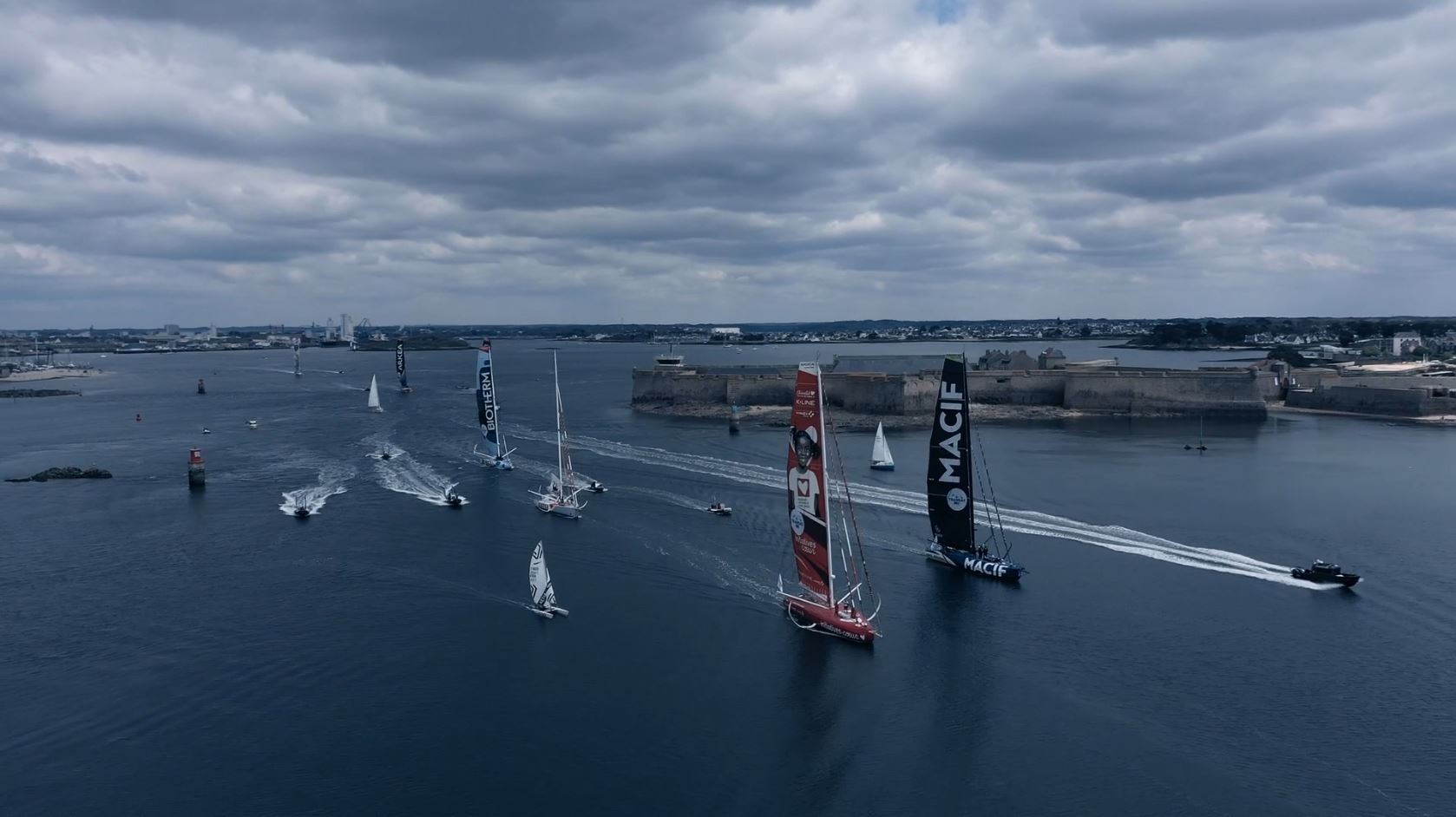 Vignette The Transat CIC à Lorient La Base - Jour 1