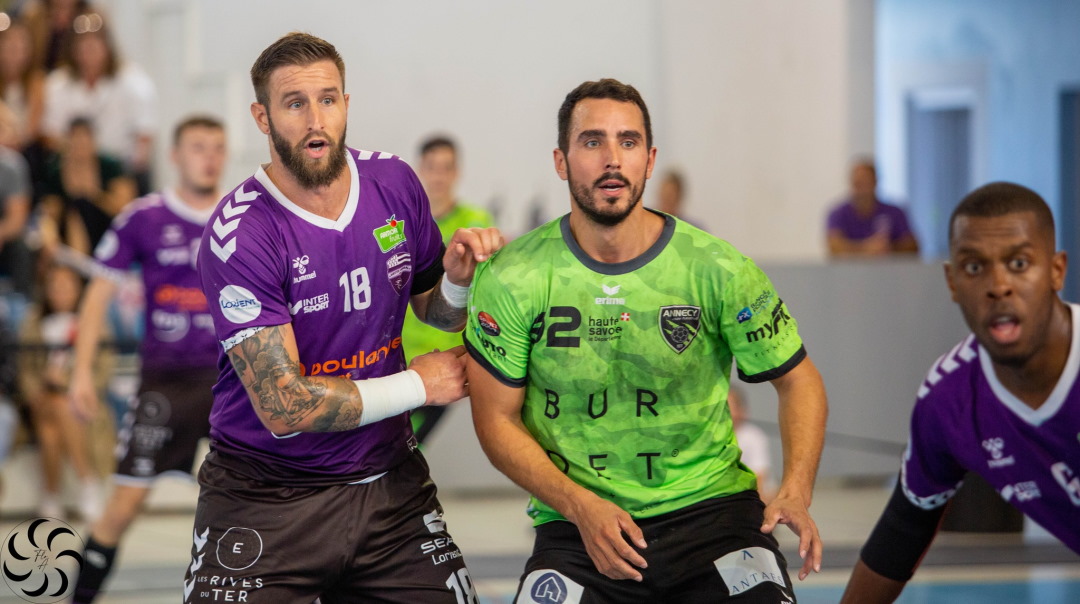 Joueurs du Lanester Handball