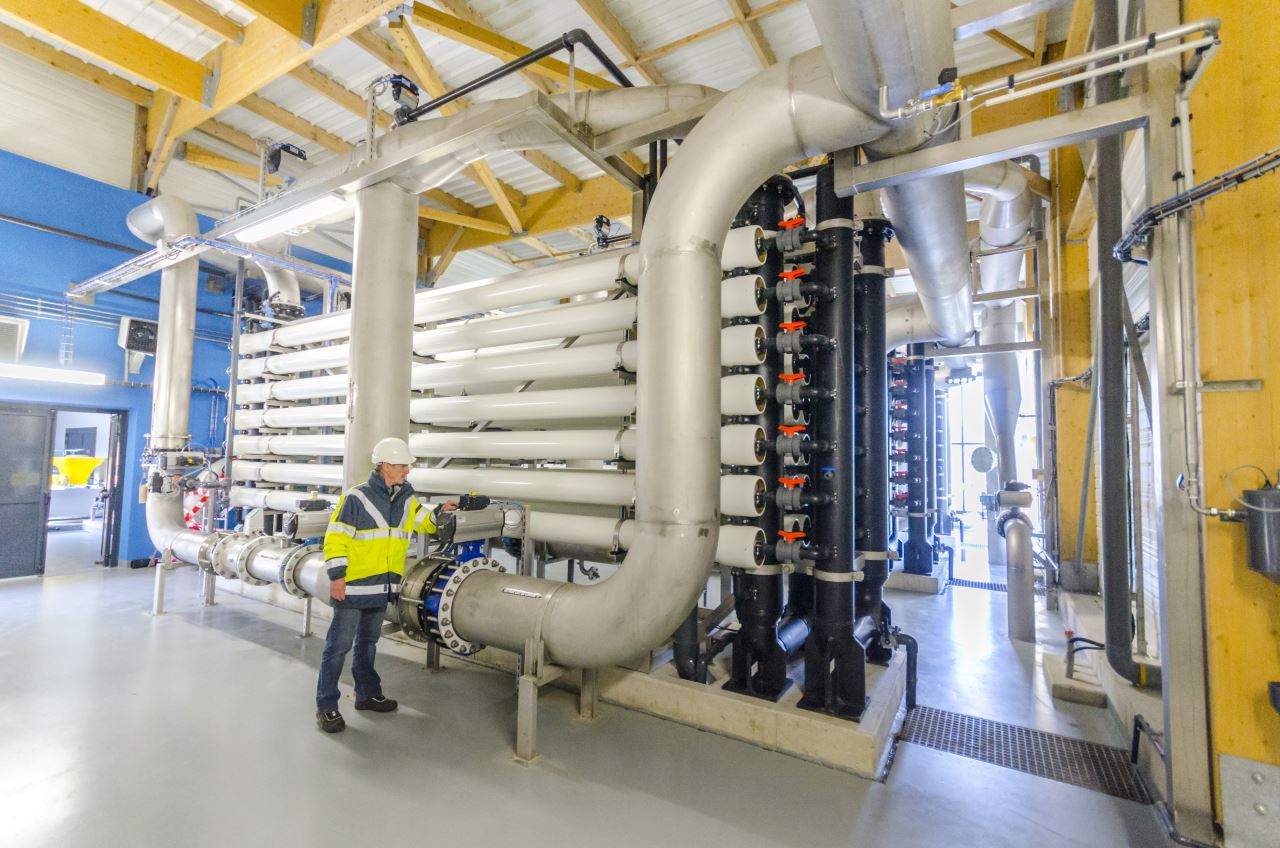 Traitement de l'eau - Usine du Petit Paradis