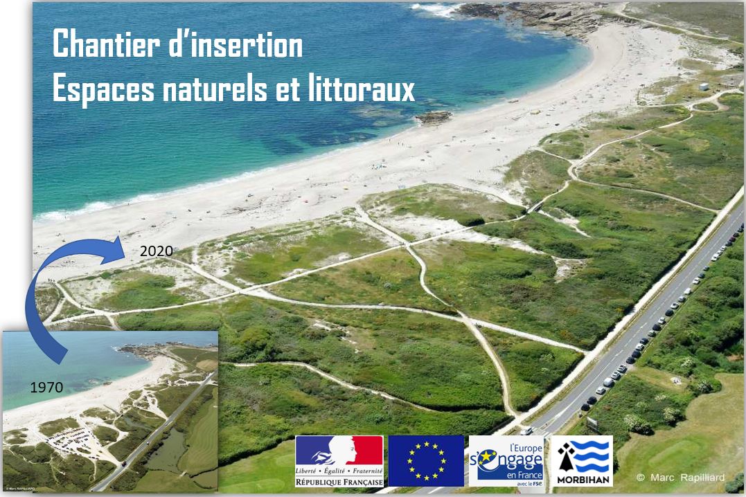 Chantier d’insertion Nature et patrimoine du littoral